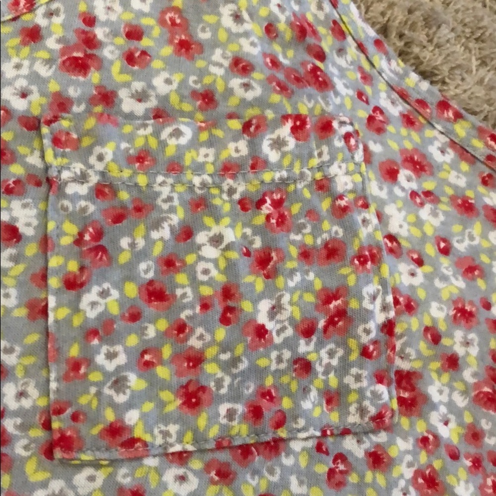 Splendid Layered Floral Print Tank - Picture 3 of 7